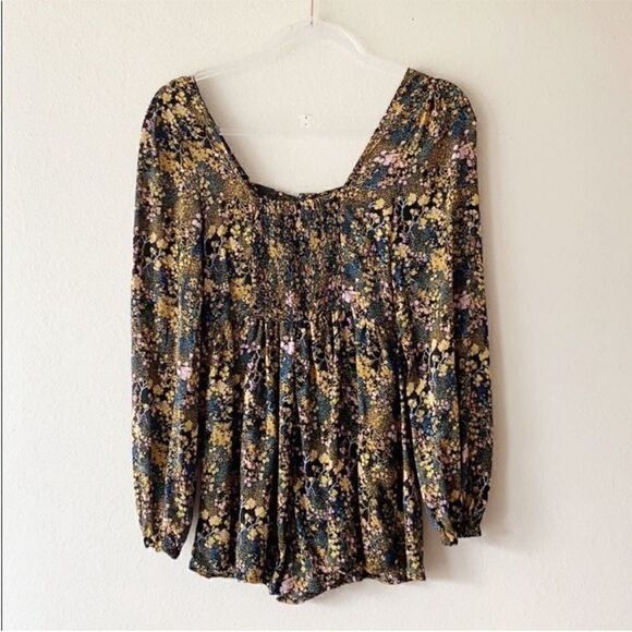 Urban Outfitters Paulina Floral Square Romper - Picture 8 of 10